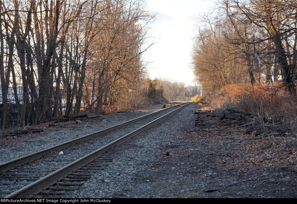 ROW looking West